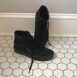 Unisex Black Sk8-Hi Vans